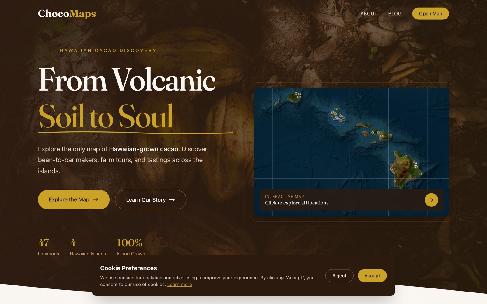 Chocomaps screenshot